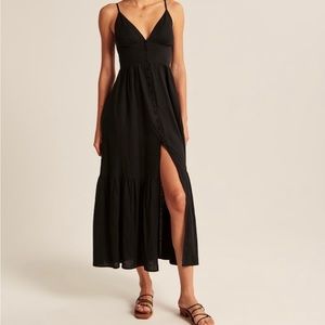 Abercrombie & Fitch: Easy-fitting maxi dress